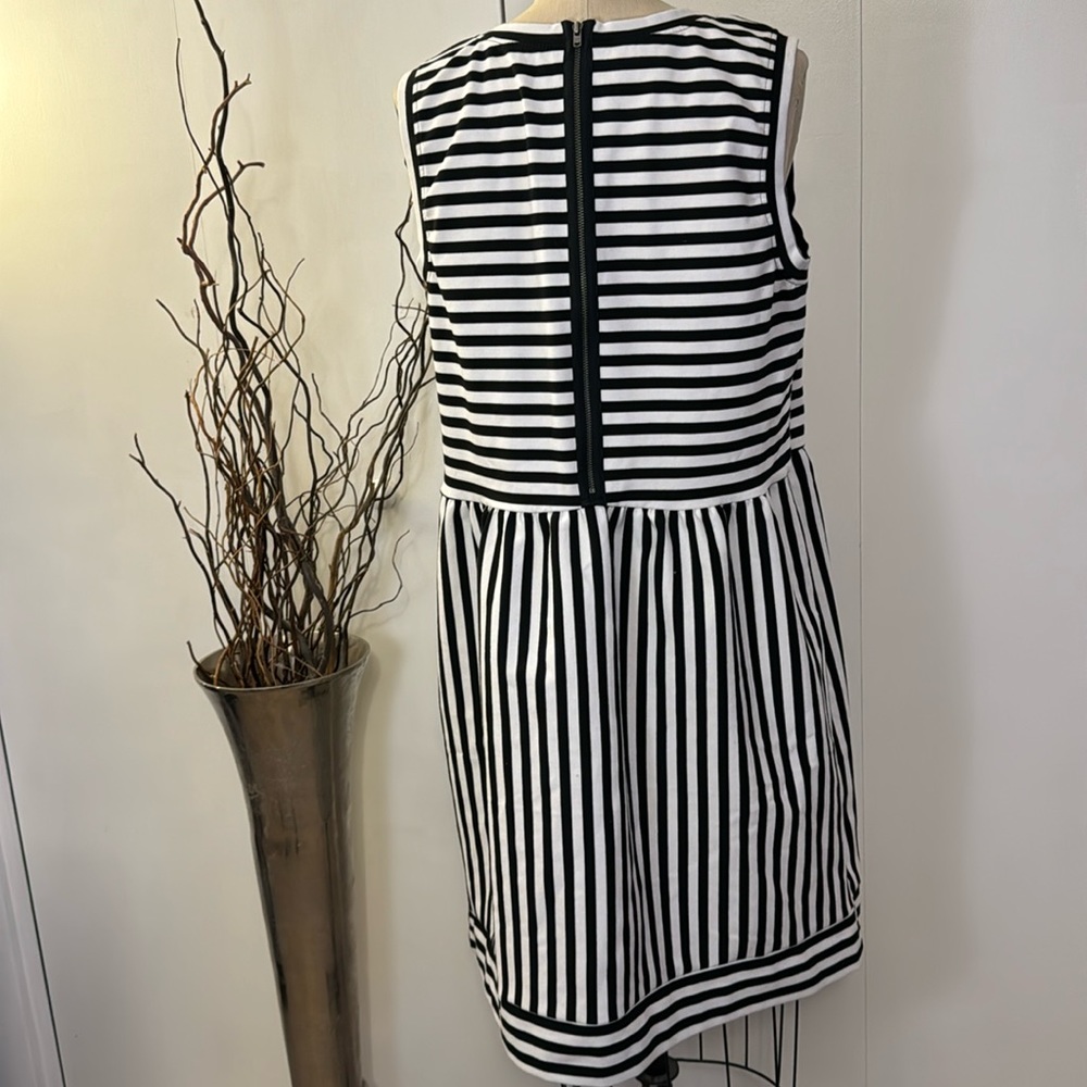 INC International Concepts sleeveless striped midi dress - Picture 4 of 7